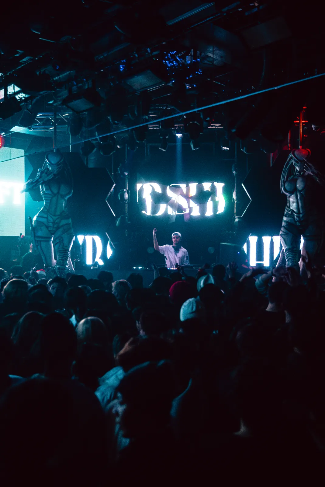 SUBSHIFT performing at a packed show